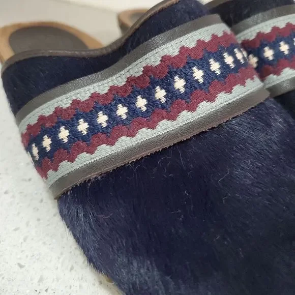 Penelope Chilvers blue clogs size 10 - Picture 9 of 10